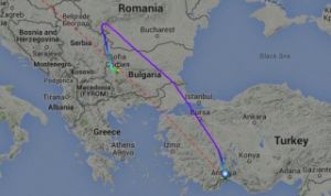 Самолет на Pegasus кацна аварийно в София